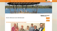 Desktop Screenshot of cdu-eschweiler.de